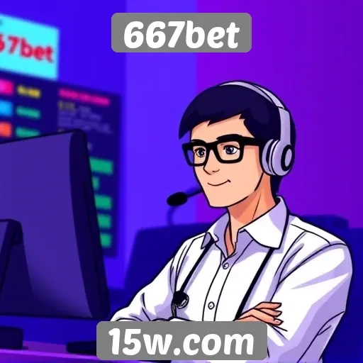 Dados sobre o suporte ao cliente no 667bet